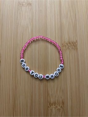 Mean Girls Inspired Beaded Bracelet